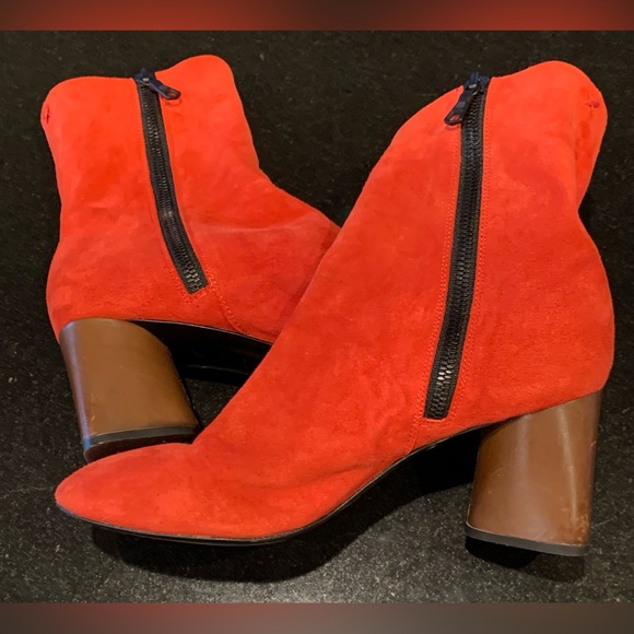 Rag & Bone Fei Suede Ankle Boots, Size 37 - Picture 14 of 15